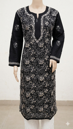 Lucknowi cotton gotta patti kurti || C227