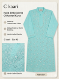 Lucknowi cotton gotta patti kurti || C226
