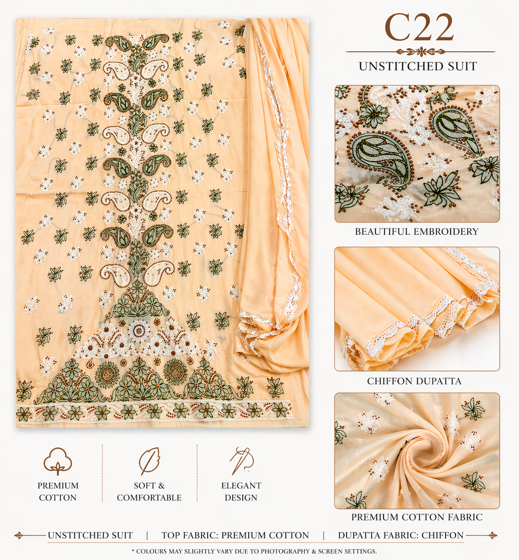 Cotton Dress Material