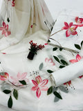Hand block cotton dress material