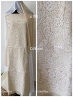 Cotton Chikankari dress material