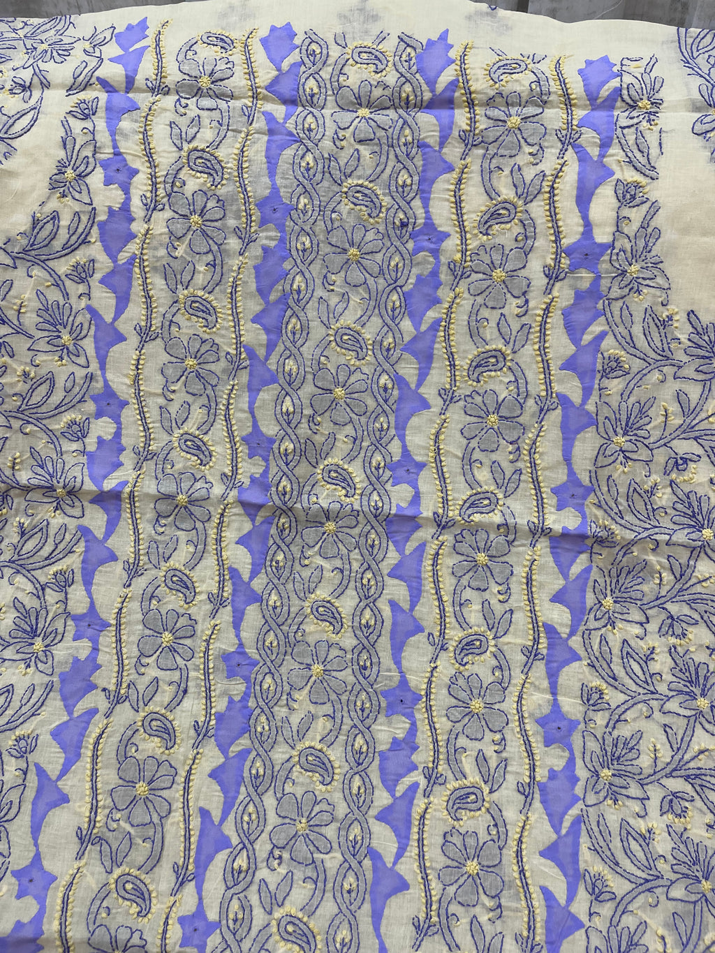 Cotton Chikankari dress material