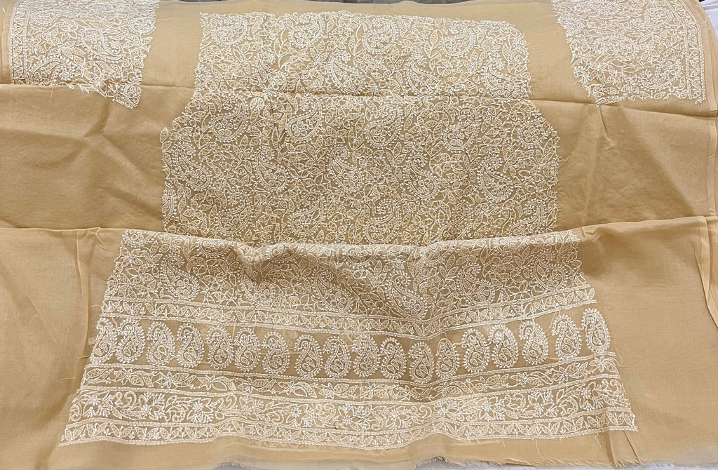 Cotton Chikankari dress material