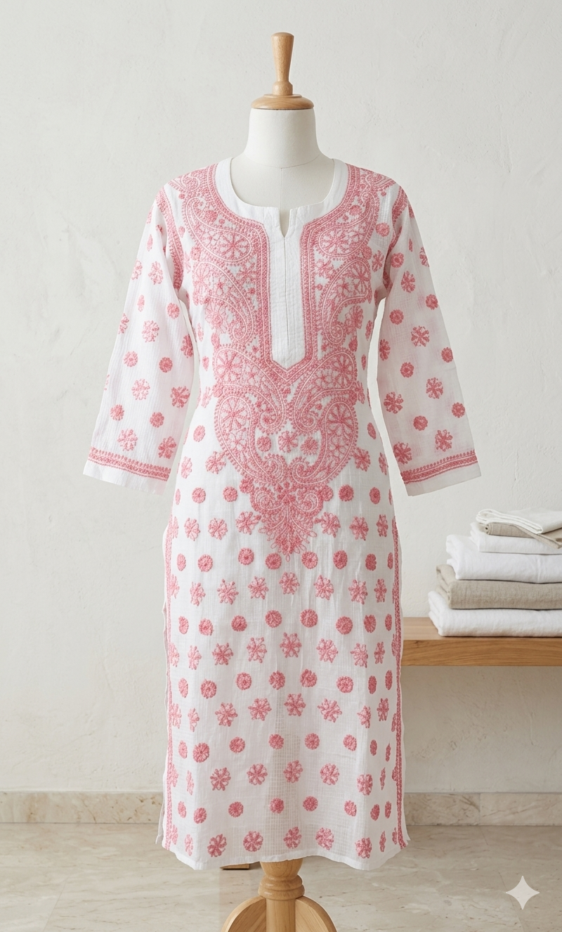 Lucknowi kota doriya kurti || C260