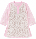 Lucknowi georgette short top || LGST08