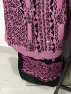 Cotton Chikankari Dress Material