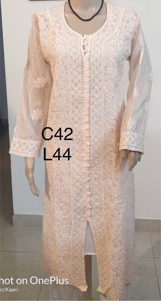 Lucknowi kota doriya kurti || C270