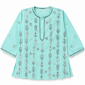 Lucknowi georgette short top || LGST016