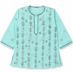 Lucknowi georgette short top || LGST016