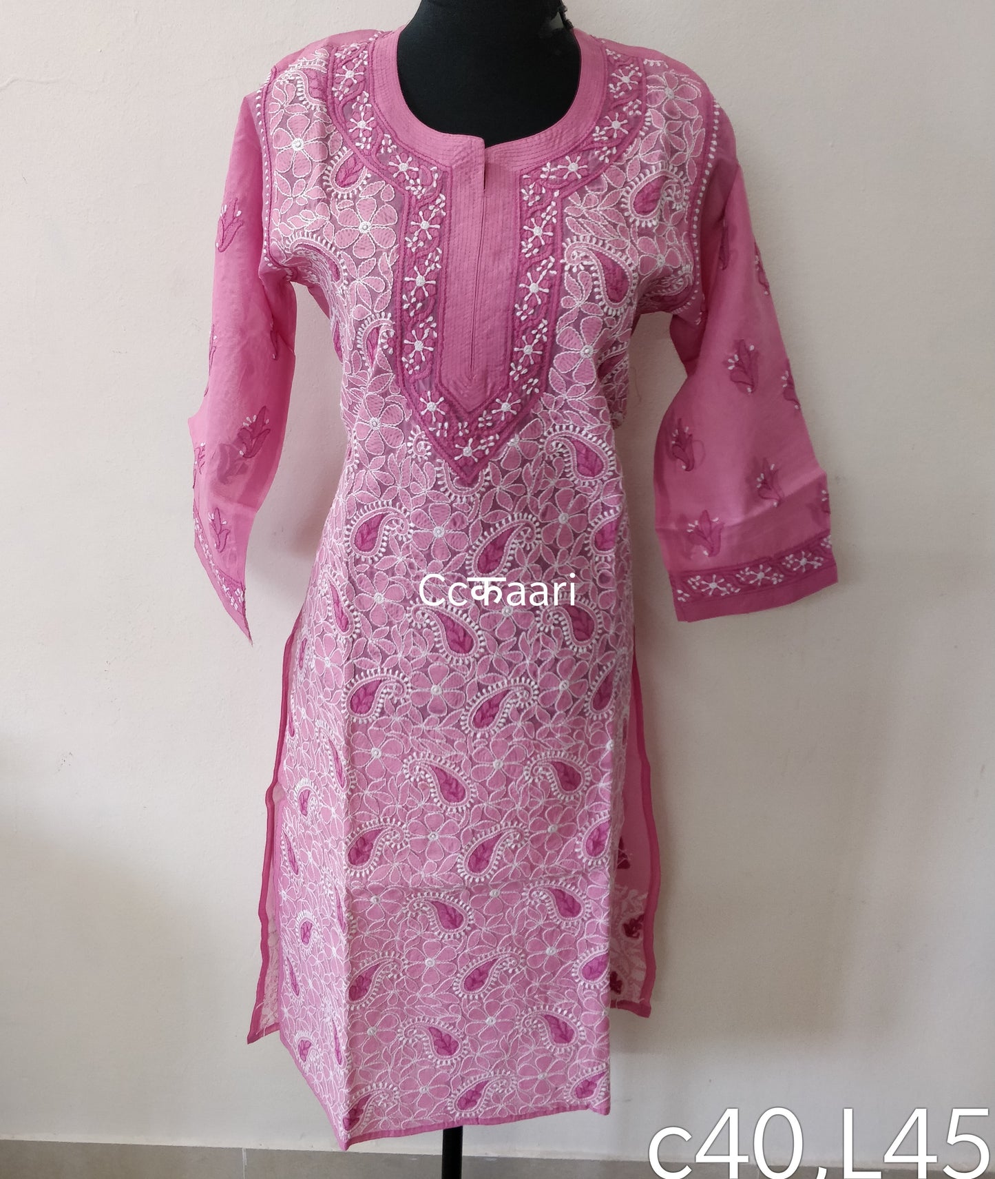 Lucknowi cotton kurti || Cot6