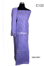 Cotton Chikankari Dress Material