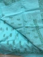Lucknowi cotton dress material || C57