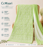 Lucknowi cotton dress material || C63