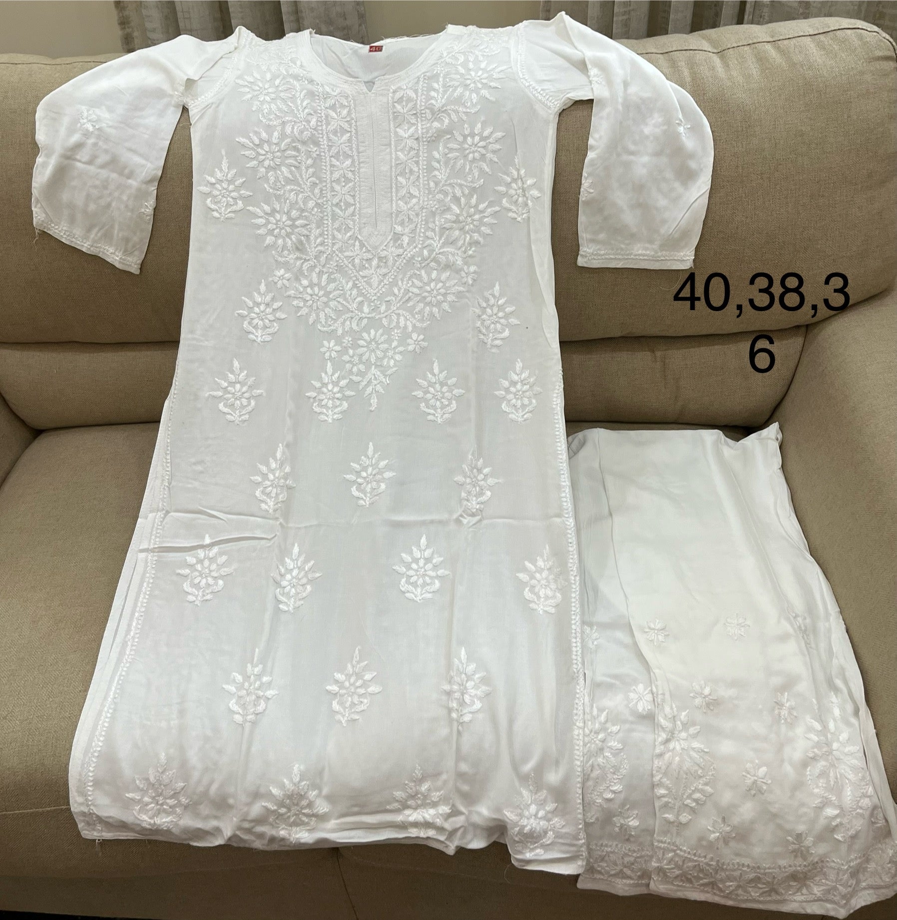Lucknowi kurti set