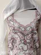 Cotton Chikankari dress material