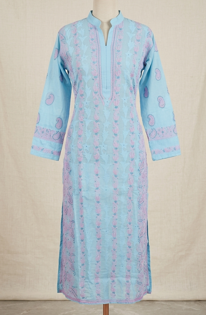 Lucknowi cotton kurti || Cot93