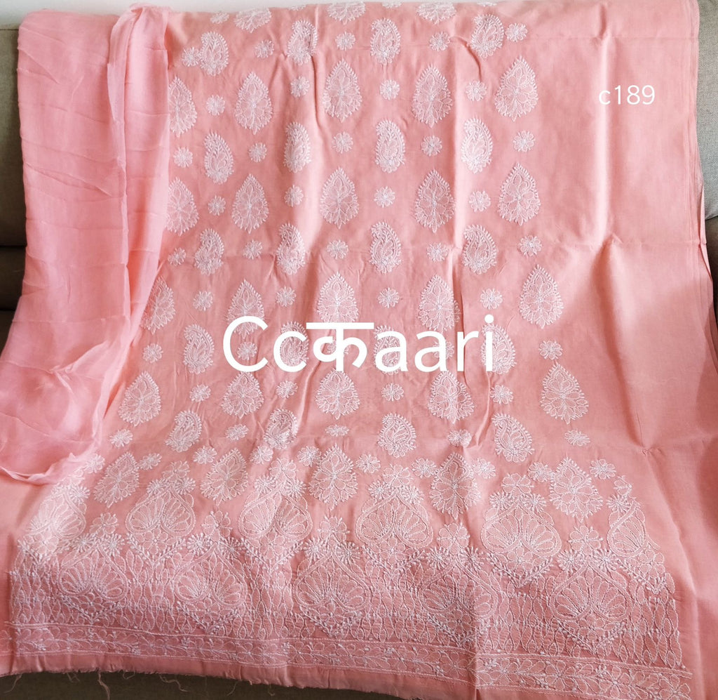 Cotton Chikankari dress material