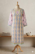 Lucknowi cotton kurti || Cot3