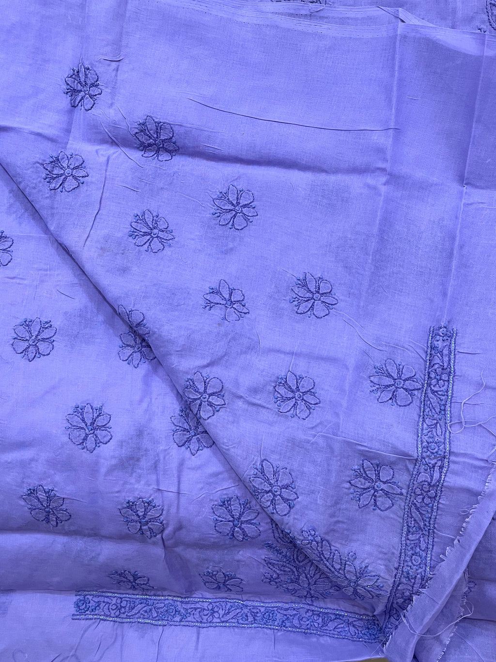 Cotton Chikankari dress material