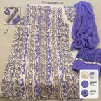 Cotton Chikankari dress material