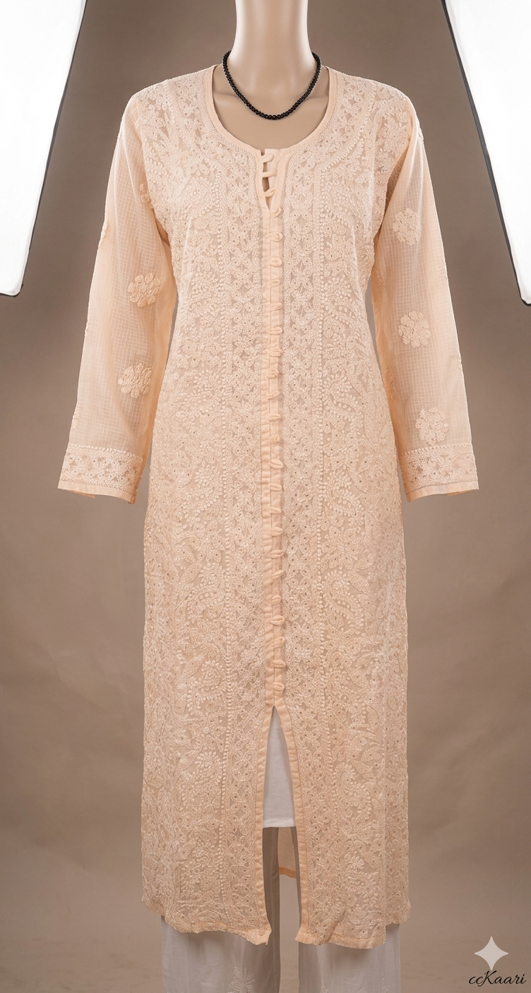 Lucknowi kota doriya kurti || C270