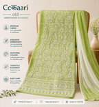 Lucknowi cotton dress material || C63
