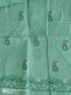 Cotton Chikankari dress material