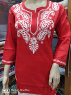 Lucknowi Cotton short top CS01