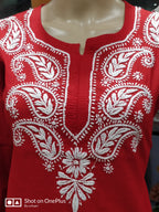 Lucknowi Cotton short top CS01