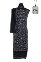 Cotton Chikankari dress material
