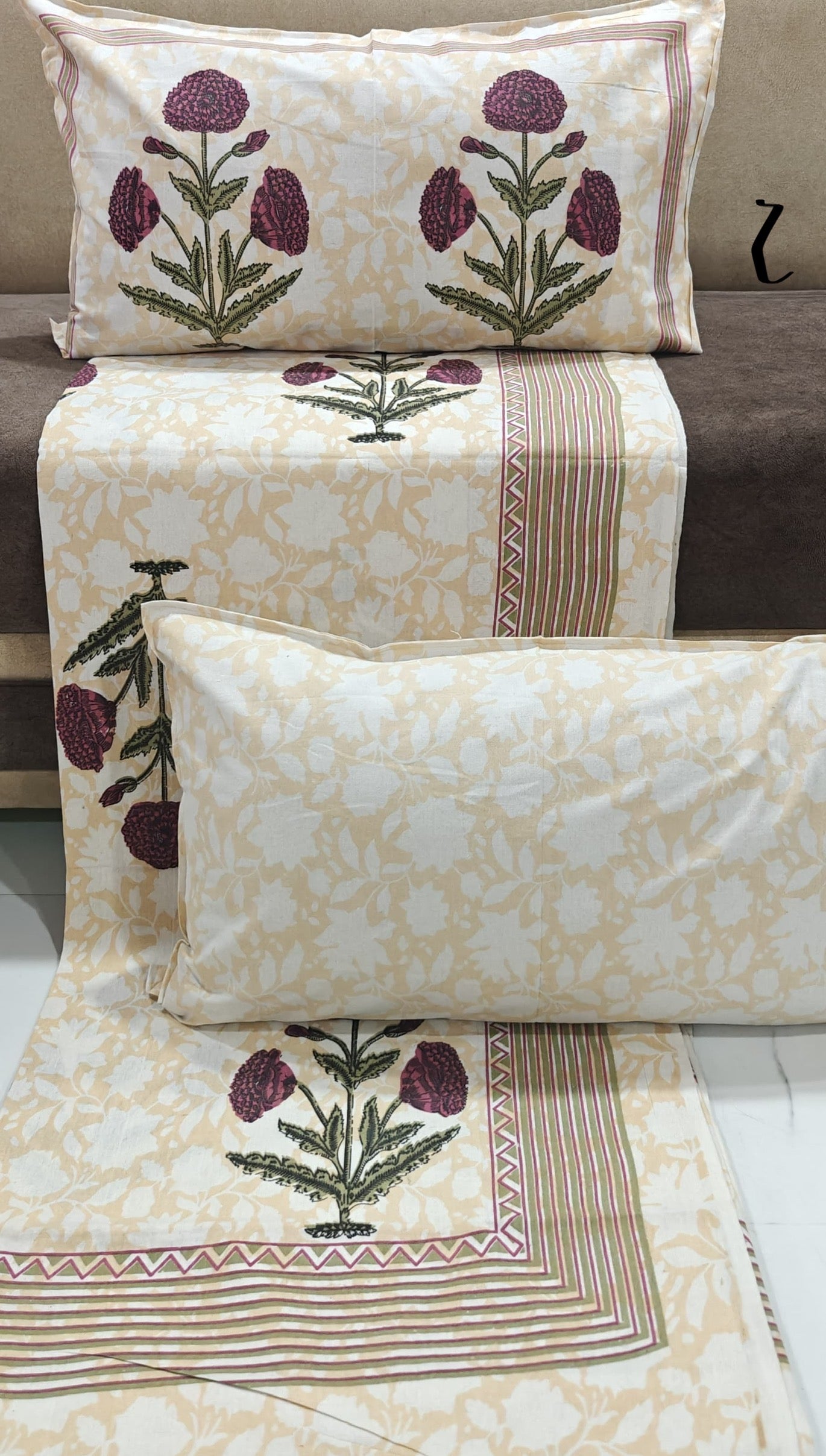 Cotton Bedsheet B09