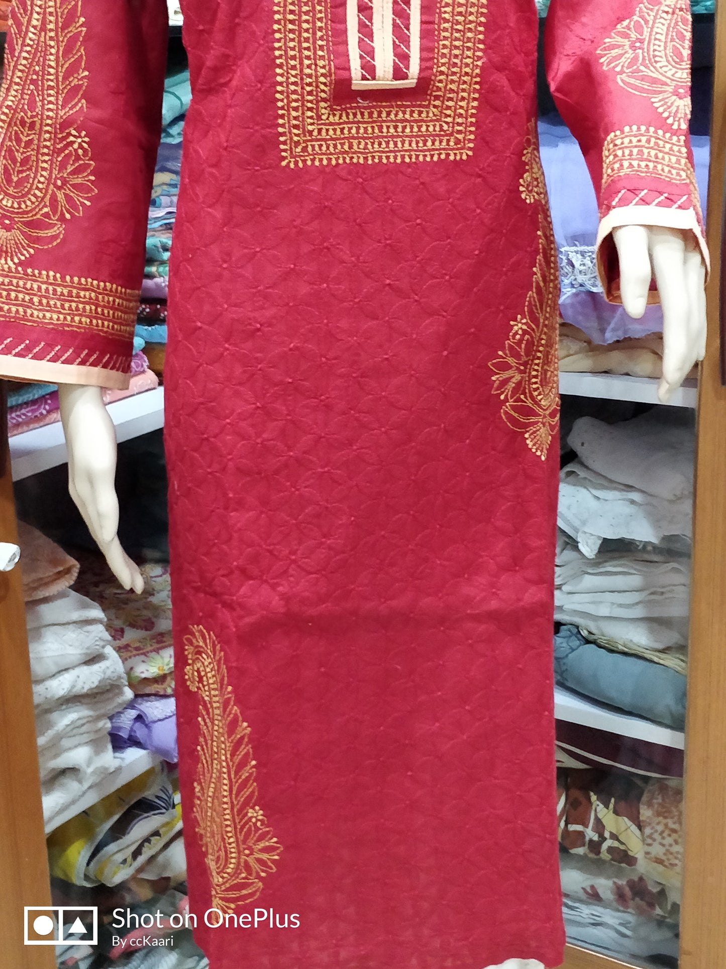 Lucknowi cotton kurti || Cot92