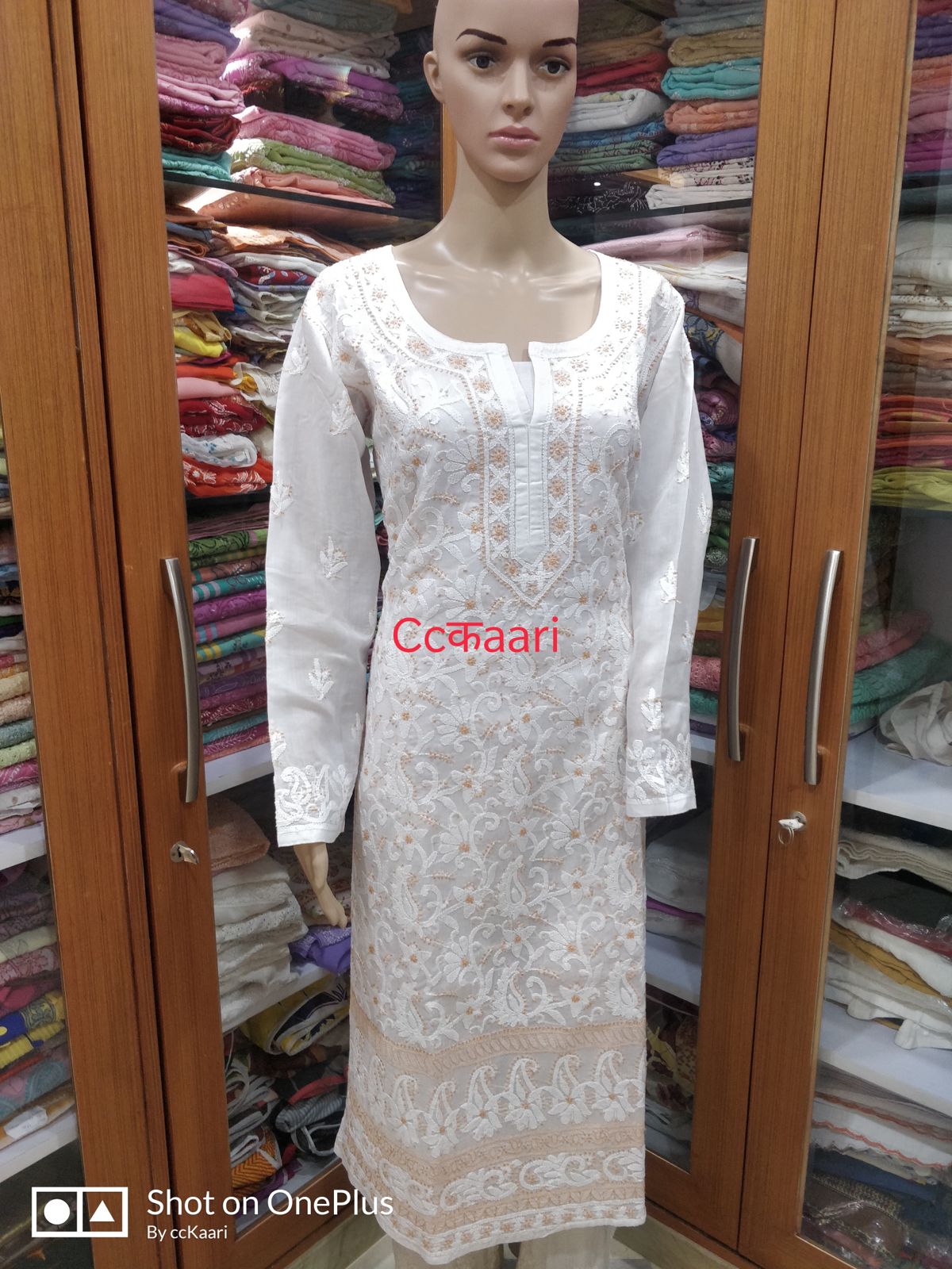 Lucknowi cotton kurti || Ck030