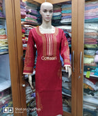 Lucknowi cotton kurti || Cot92