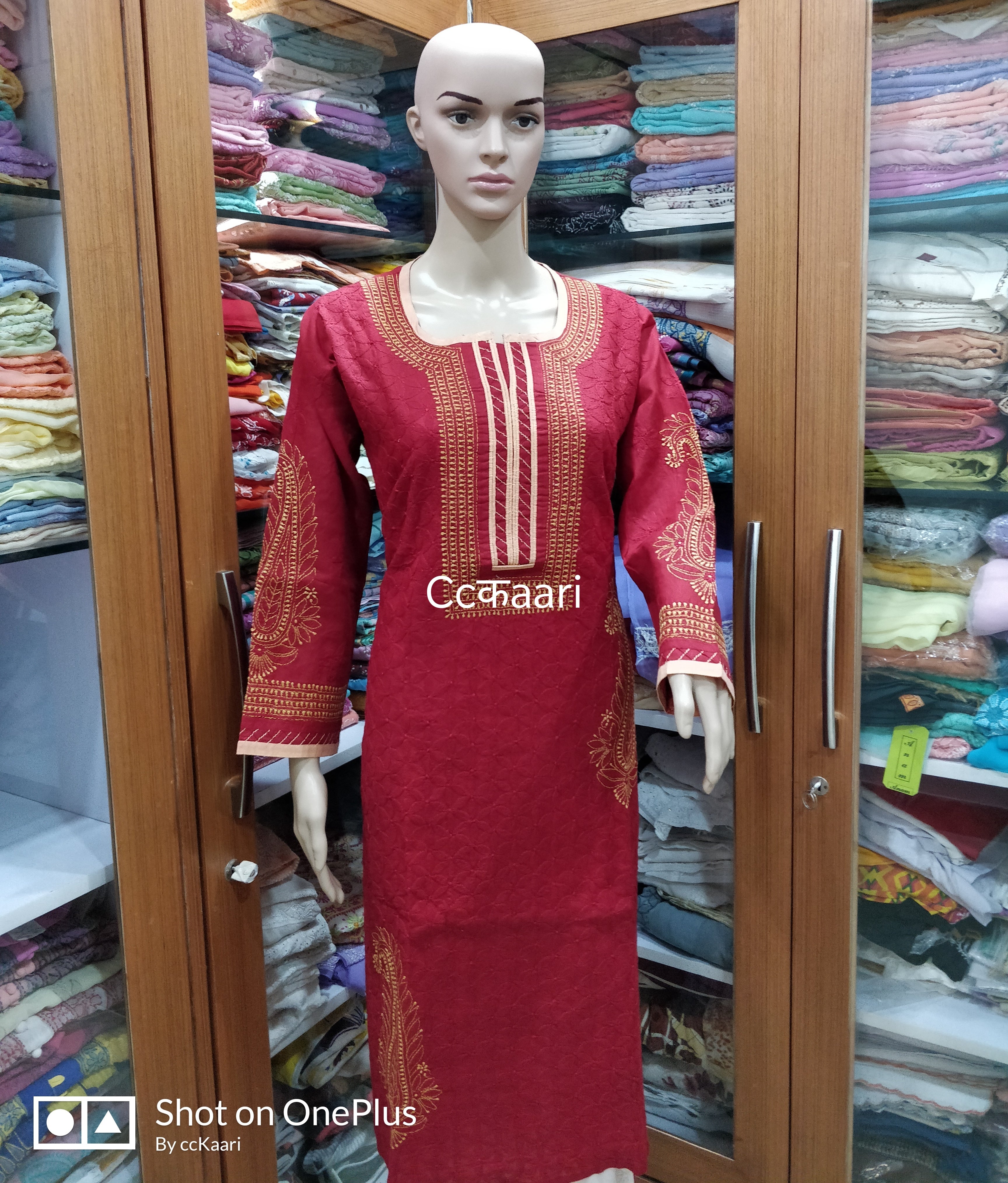 Lucknowi cotton kurti || Cot92