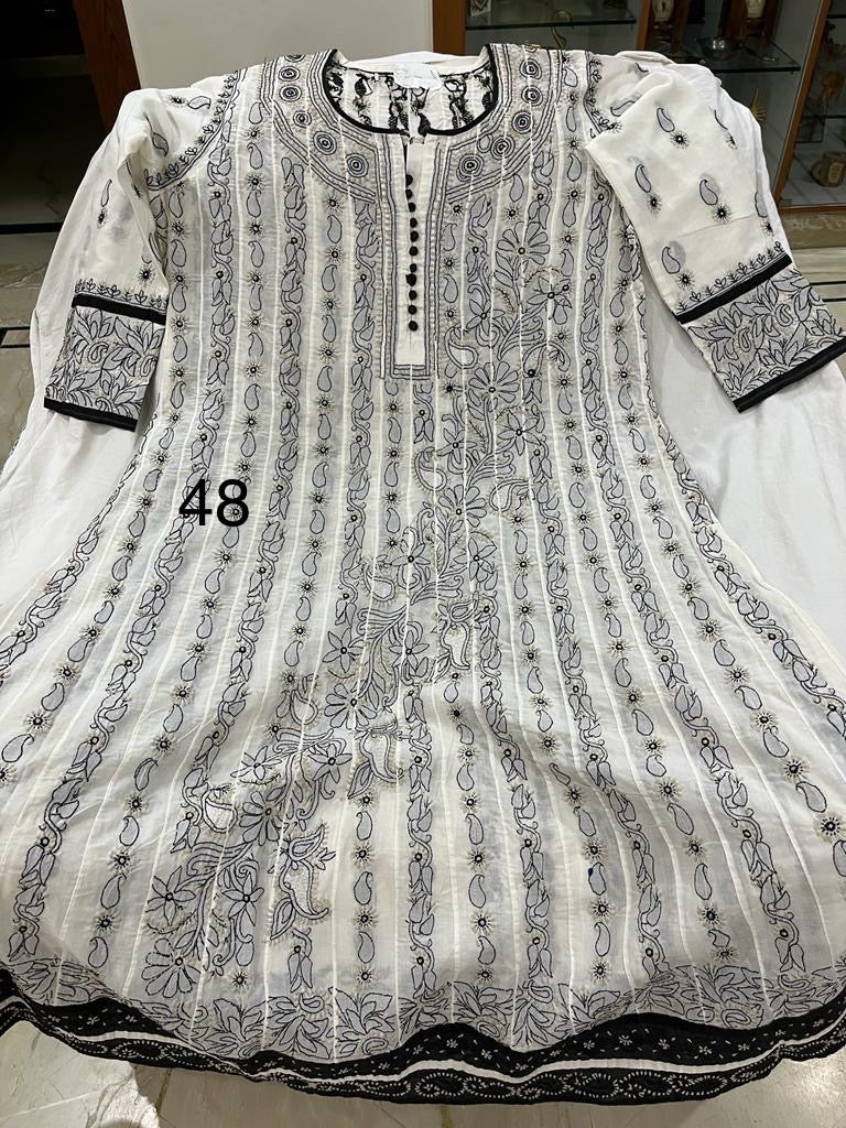 Lucknowi cotton Anarkali
