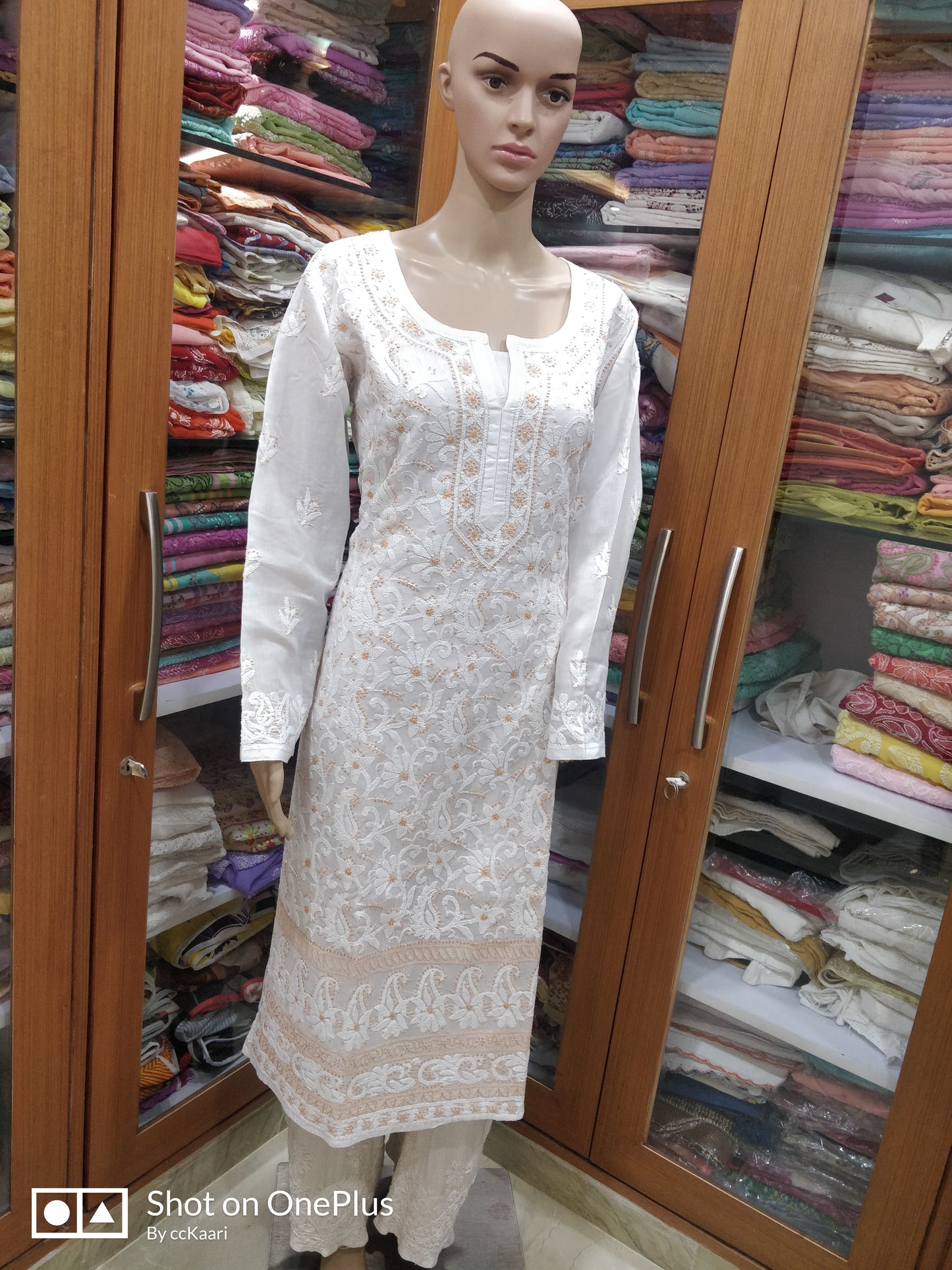 Lucknowi cotton kurti || Ck030