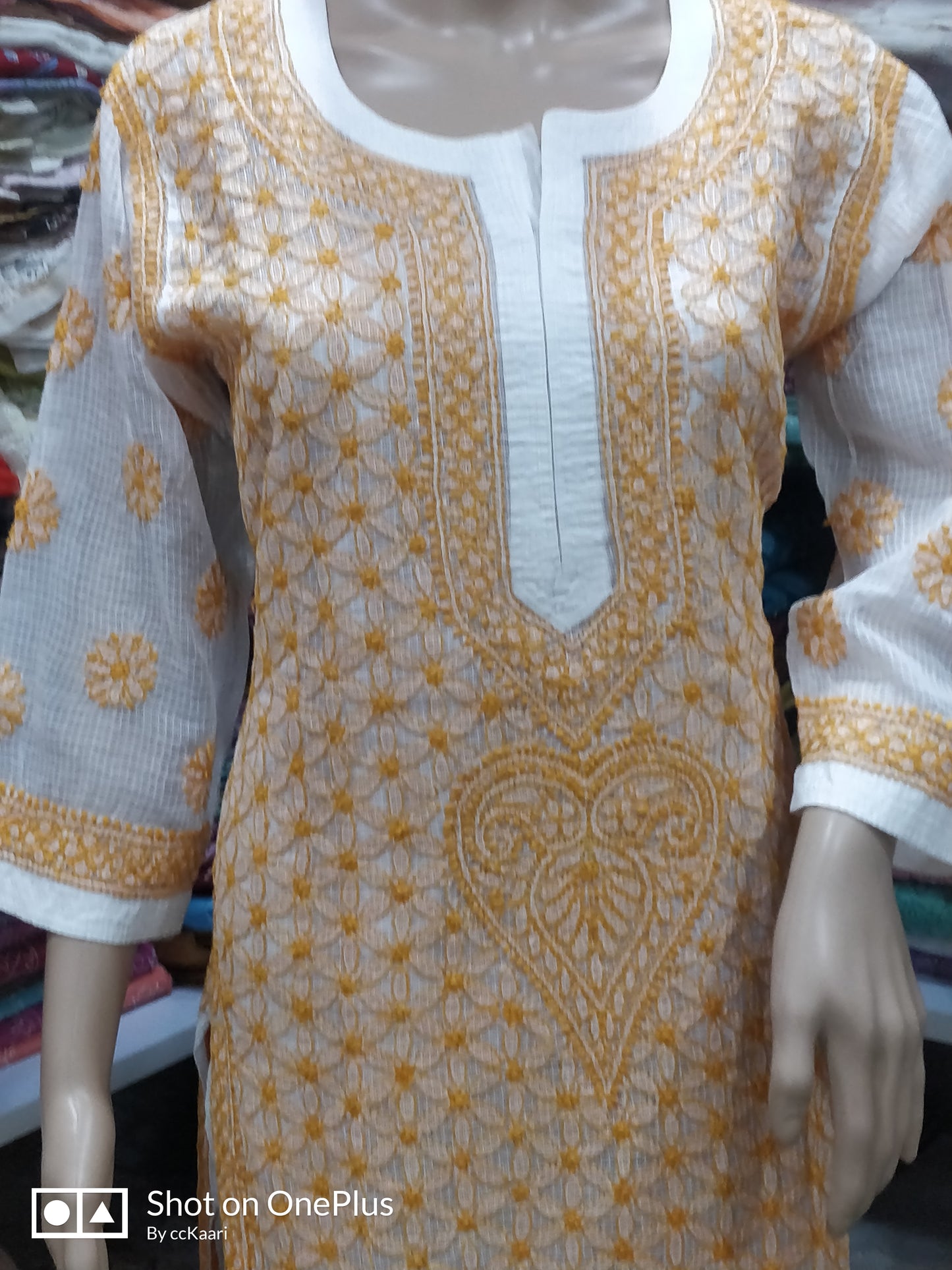 Lucknowi kota doriya kurti || C261