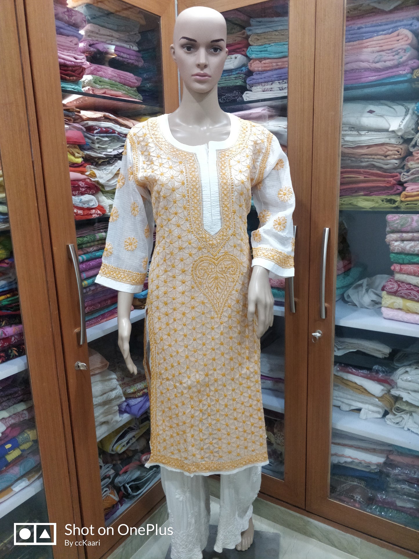 Lucknowi kota doriya kurti || C261