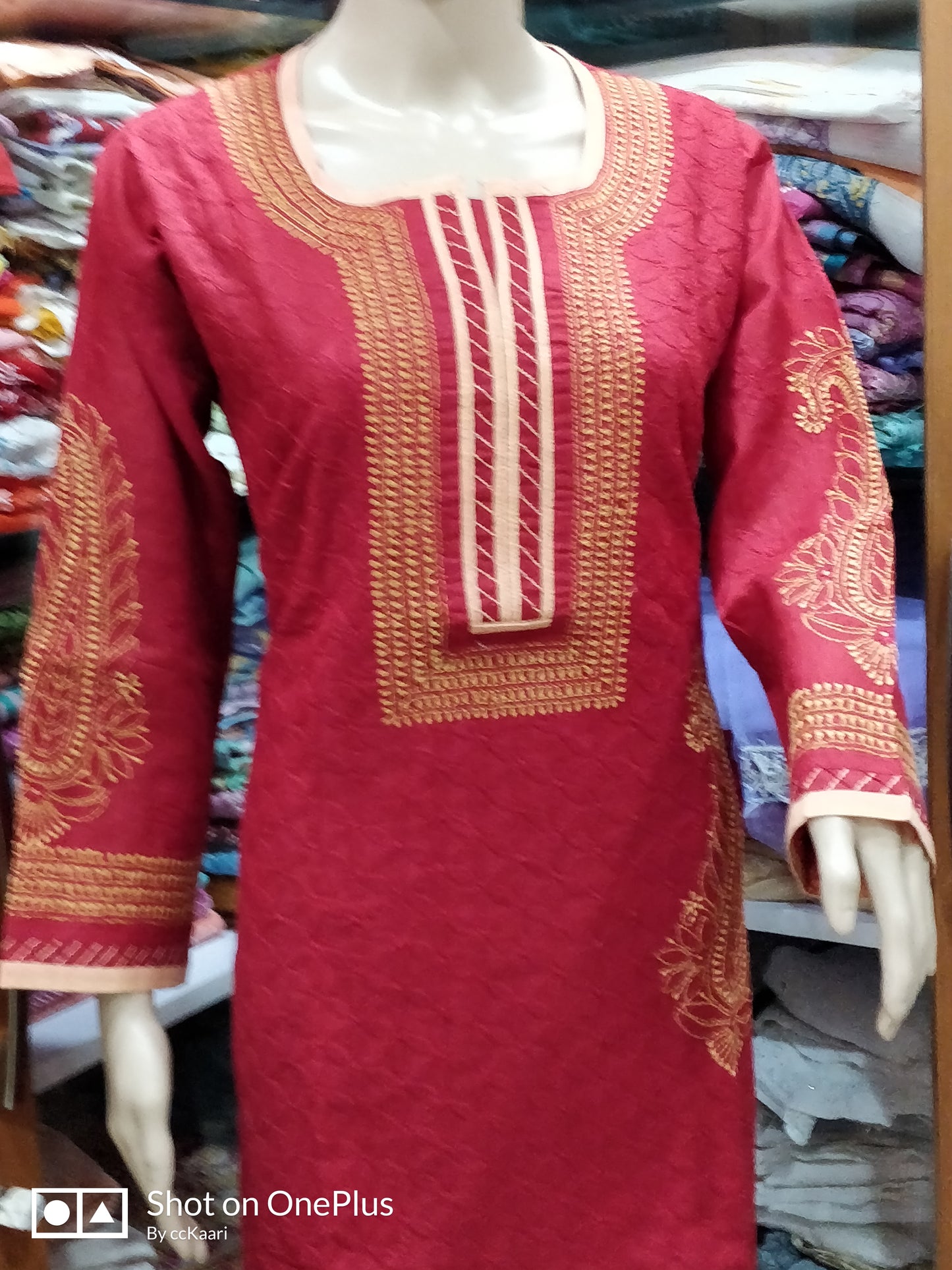 Lucknowi cotton kurti || Cot92