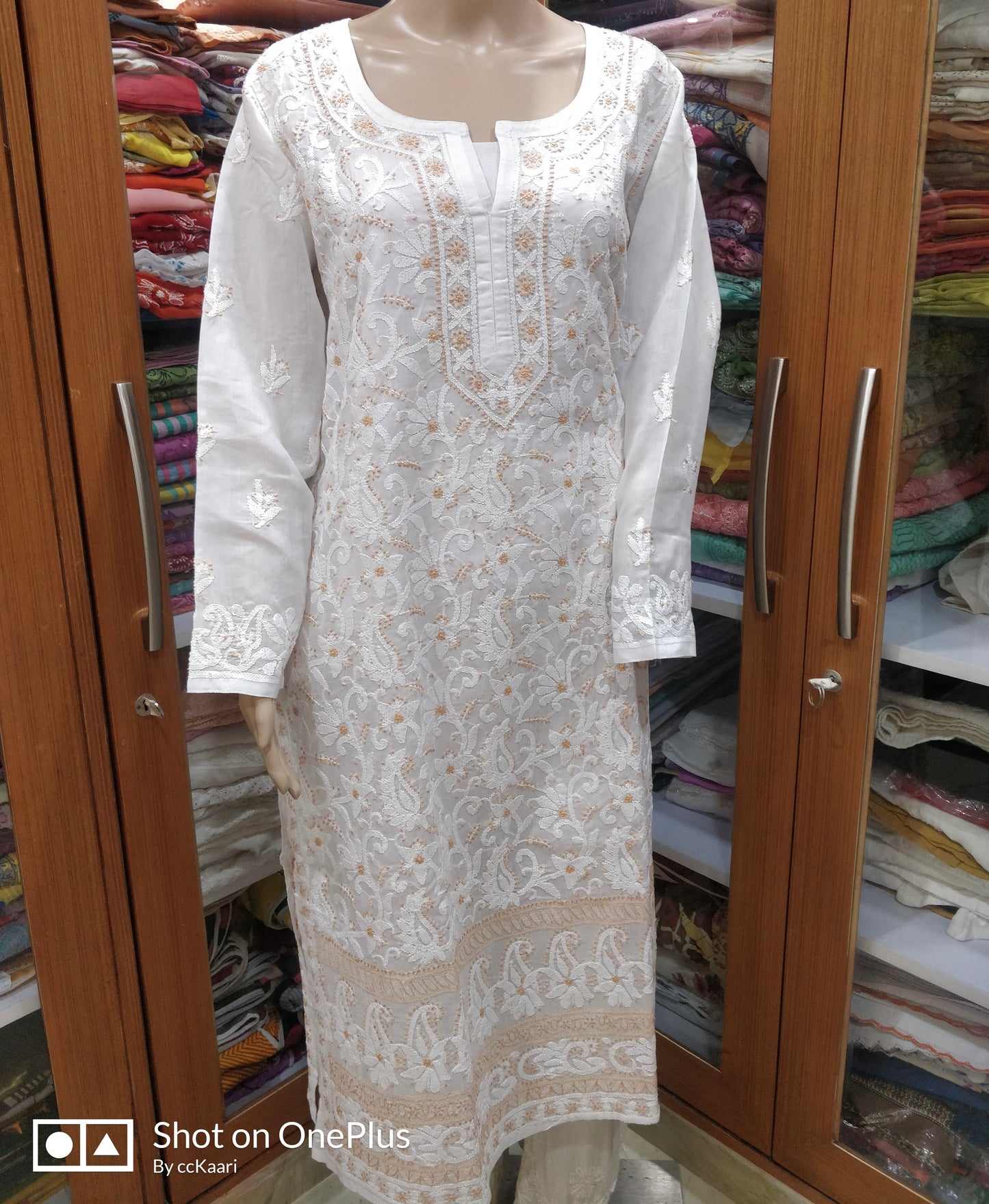 Lucknowi cotton kurti || Ck030