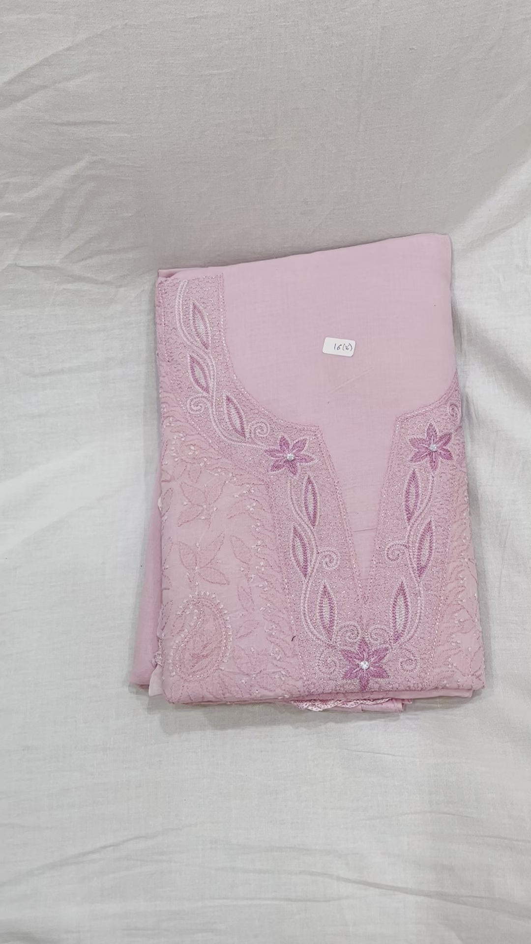 Lucknowi cotton dress material || C55