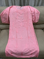 Lucknowi Mulmul Cotton kurti || LMCK05