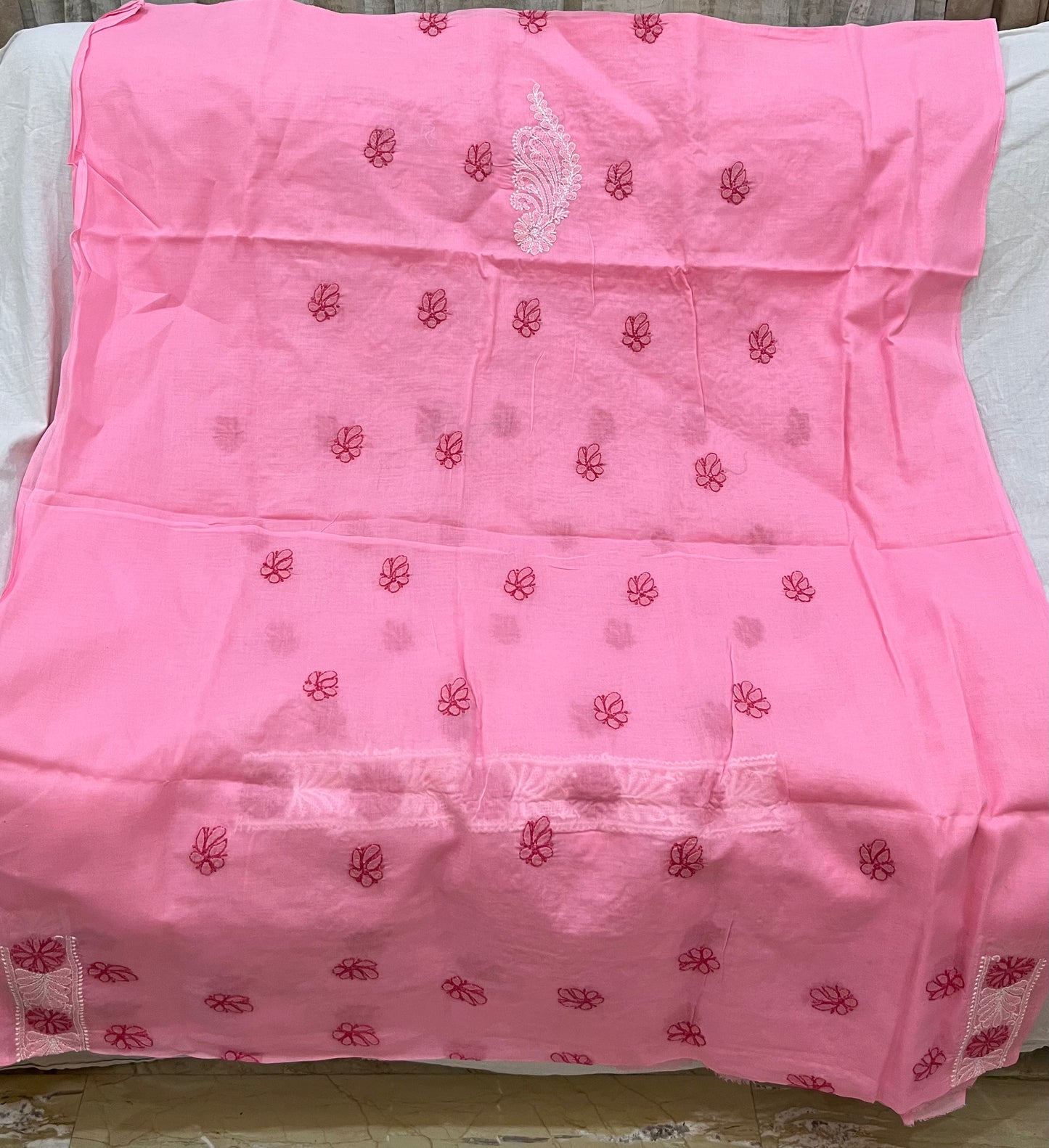 Lucknowi cotton dress material || C62