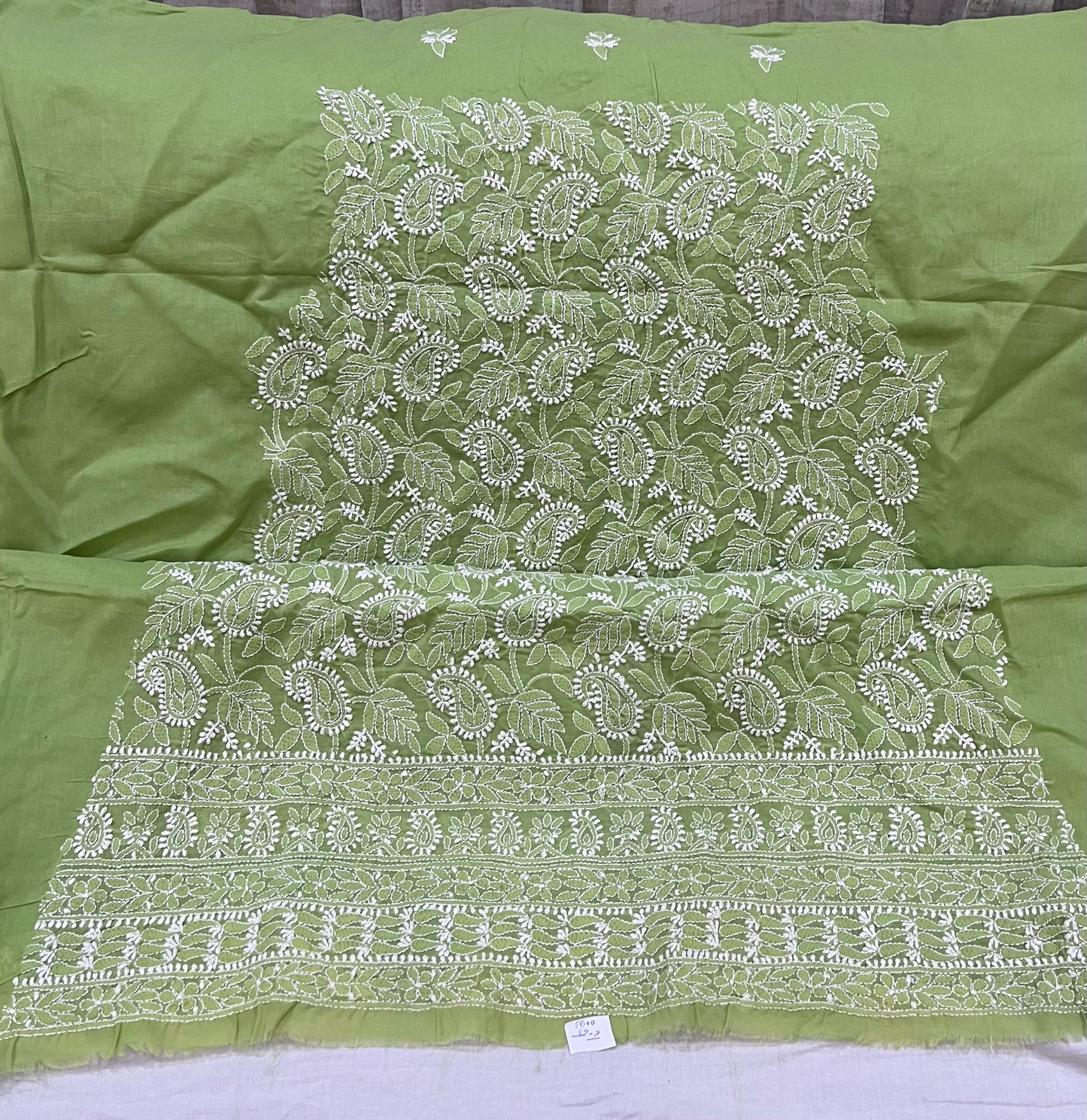 Lucknowi cotton dress material || C63