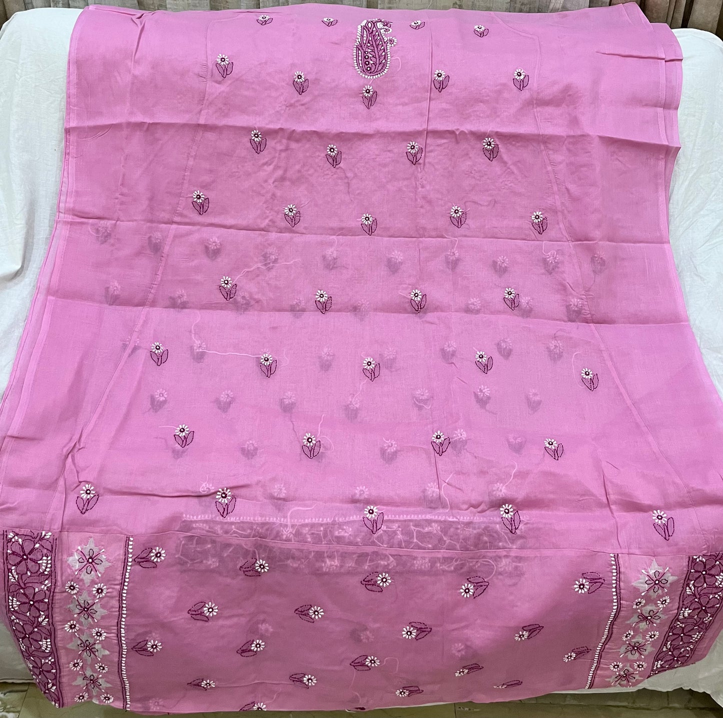 Lucknowi cotton dress material || C51