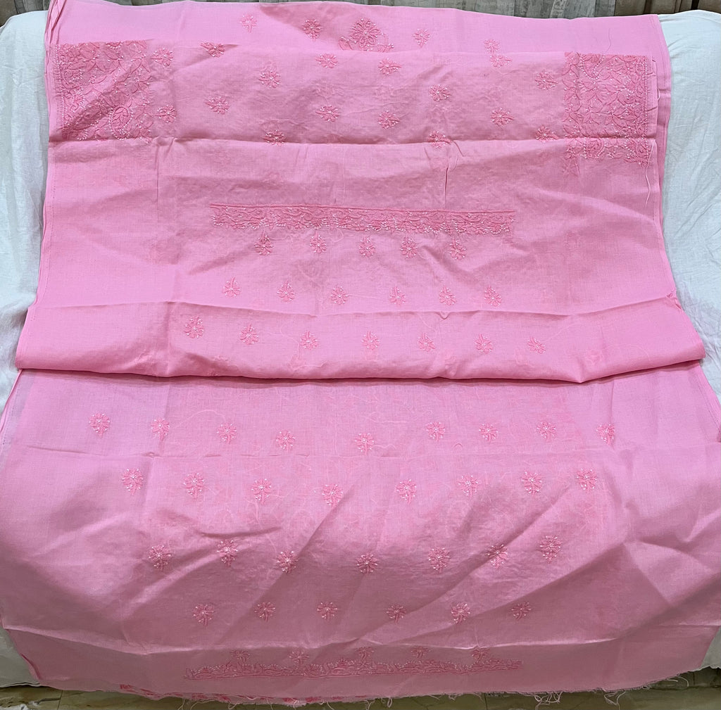 Lucknowi cotton dress material || C55