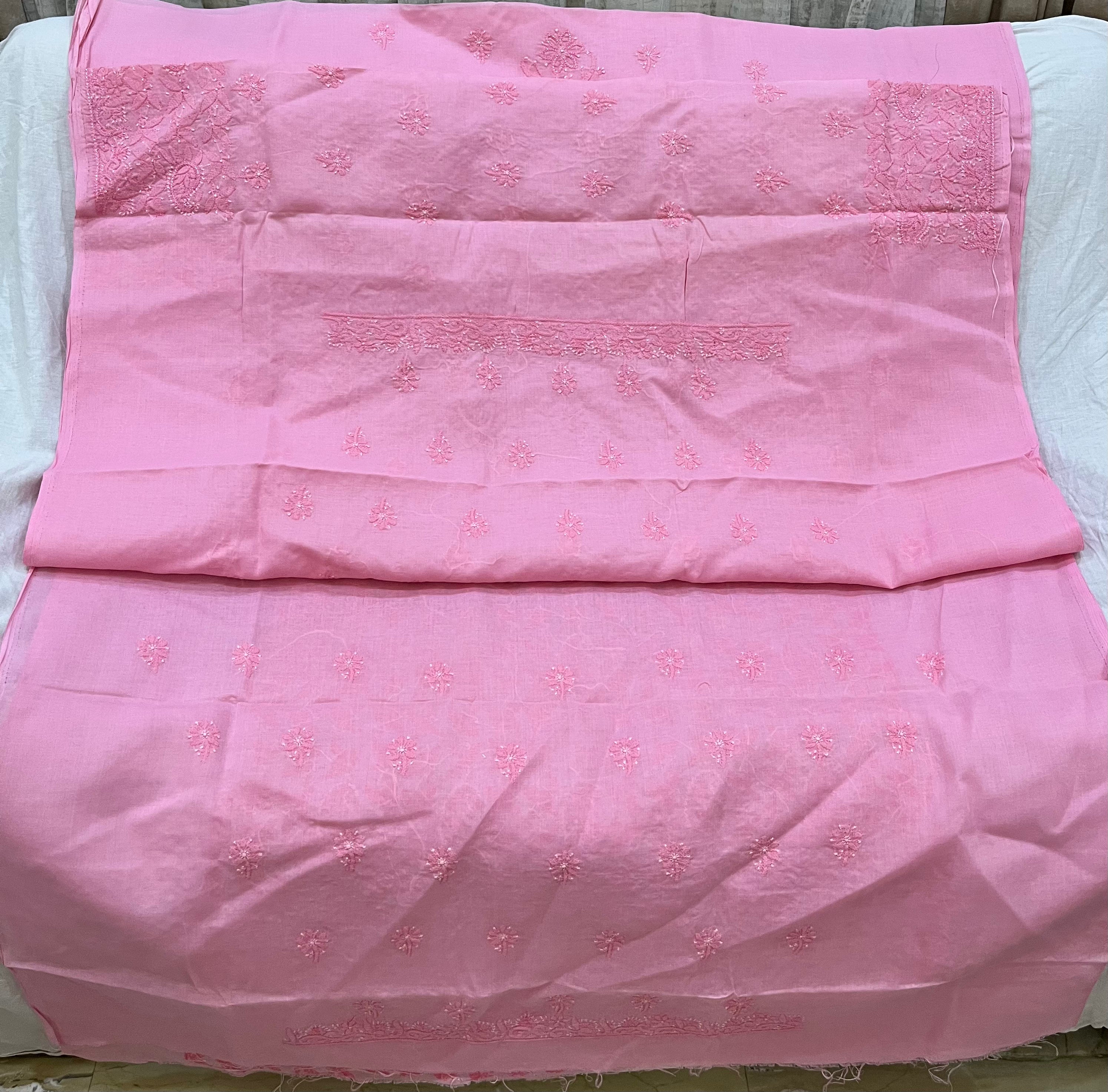 Lucknowi cotton dress material || C55