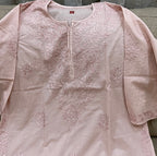 Lucknowi Mulmul Cotton kurti || LMUK02
