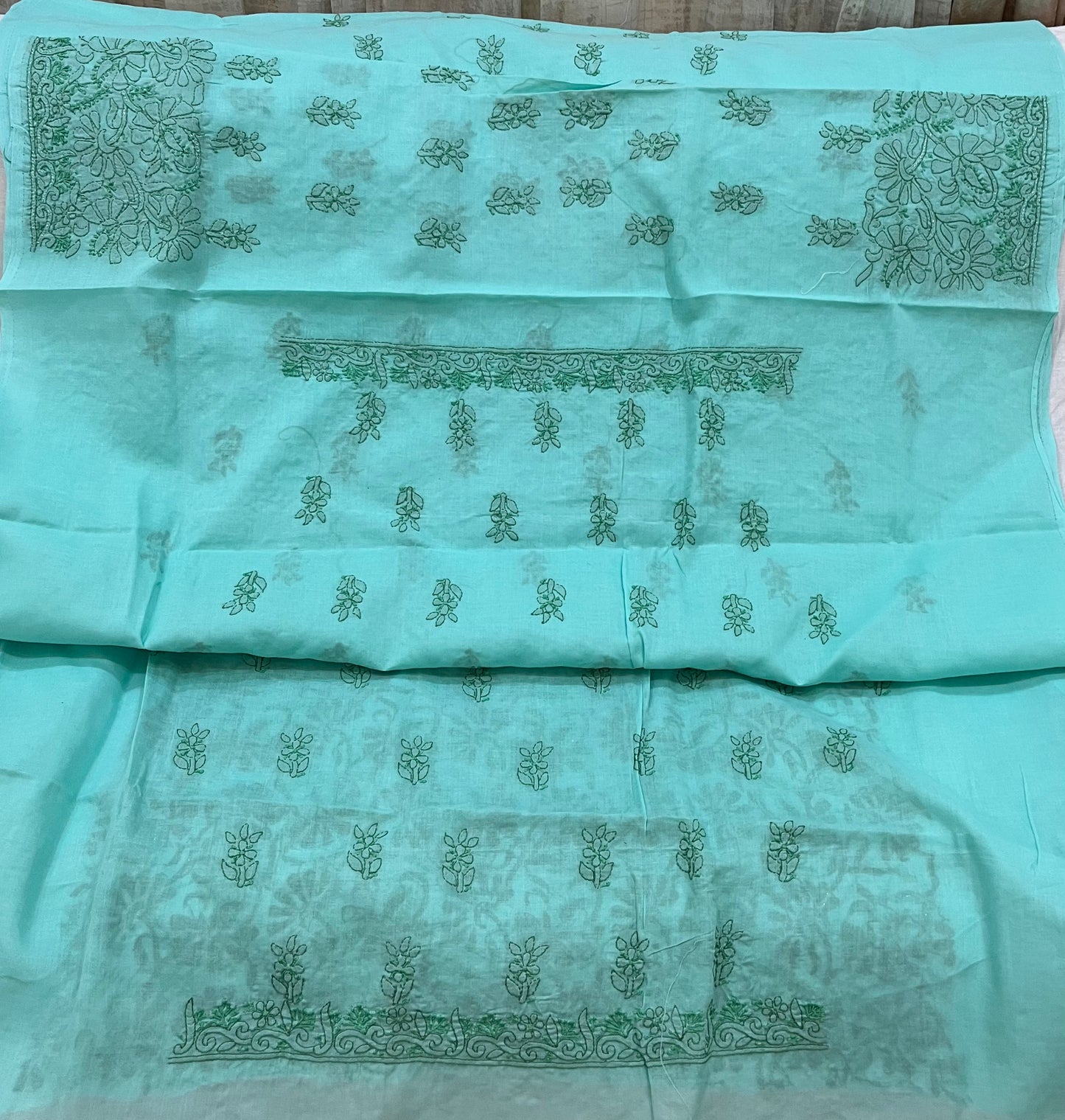 Lucknowi cotton dress material || C57